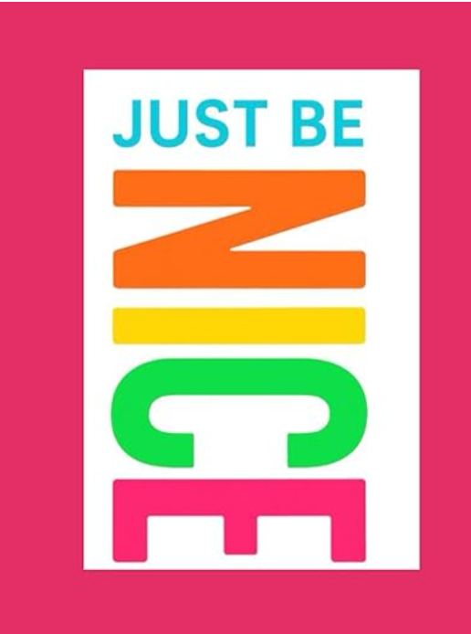 Just Be Nice book cover